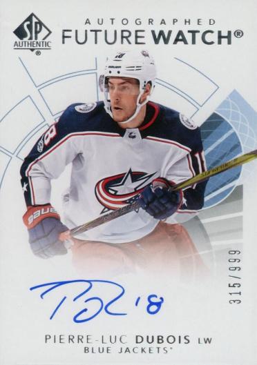Pierre Luc Dubois [Future Watch Autograph] #150