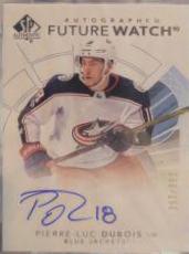 Pierre Luc Dubois [Future Watch Black Silver Ink Autograph] #150
