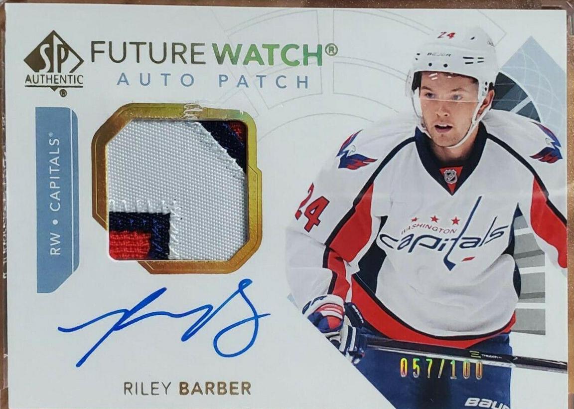 Riley Barber [Future Watch Autograph Patch] #124