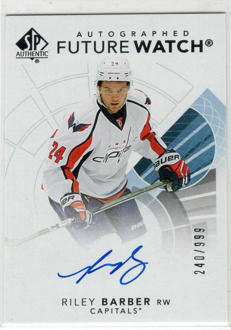 Riley Barber [Future Watch Autograph] #124