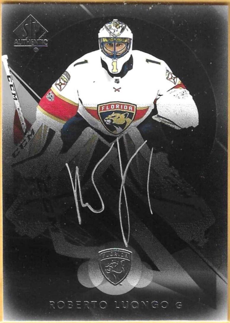 Roberto Luongo [Future Watch Autograph Limited Black] #61