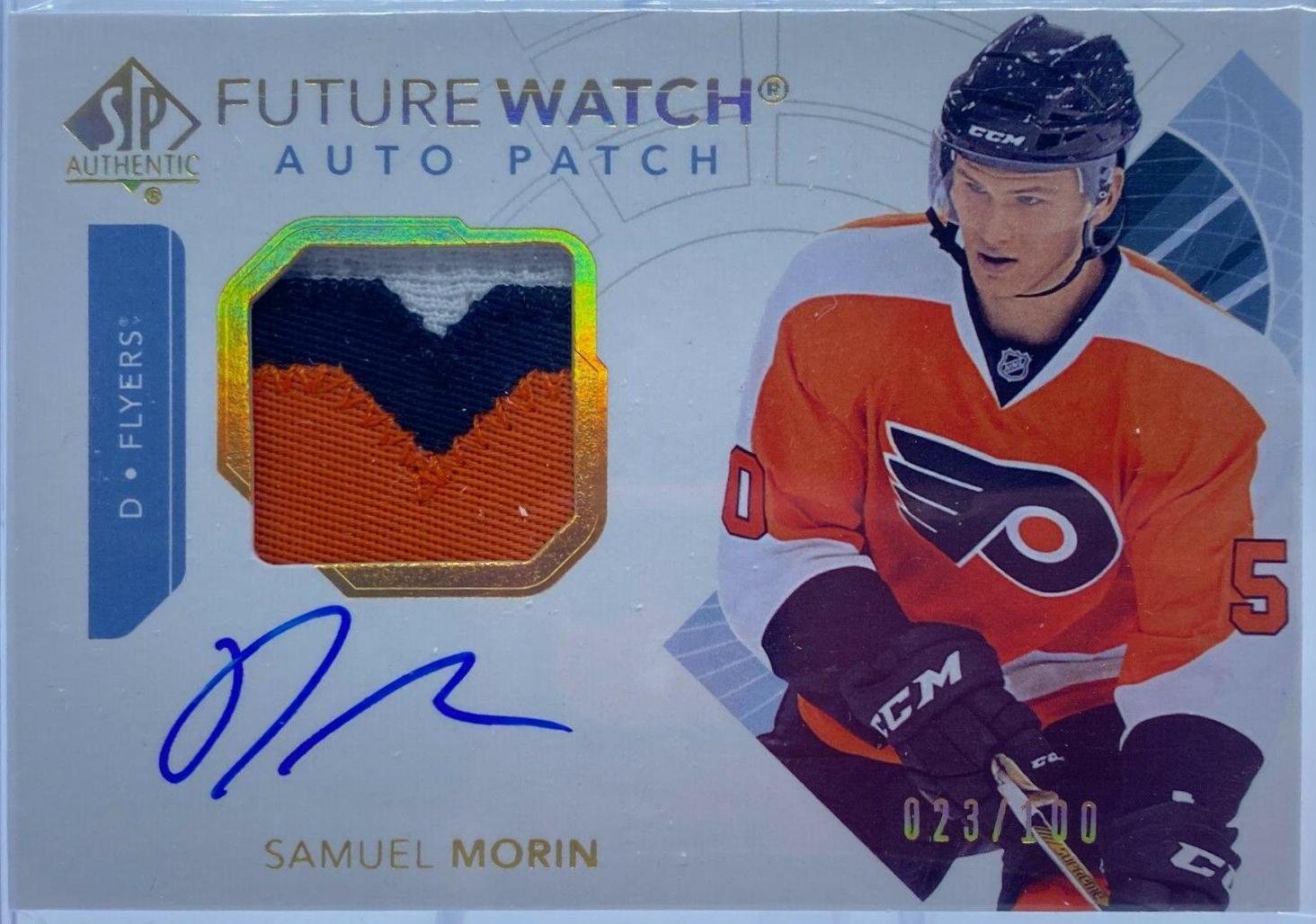 Samuel Morin [Future Watch Autograph Patch] #141