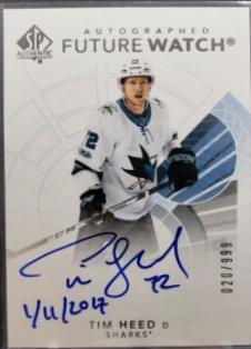 Tim Heed [Future Watch Autograph Inscription] #178