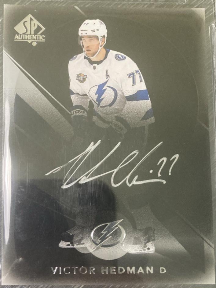 Victor Hedman [Future Watch Autograph Limited Black] #7