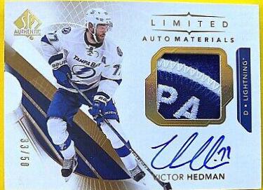Victor Hedman [Future Watch Autograph Patch Limited] #7