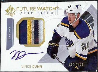 Vince Dunn [Future Watch Autograph Patch] #153