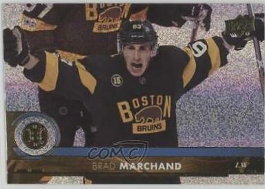Brad Marchand [Gold Rainbow Foil] #13