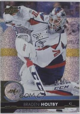 Braden Holtby [Gold Rainbow Foil] #186