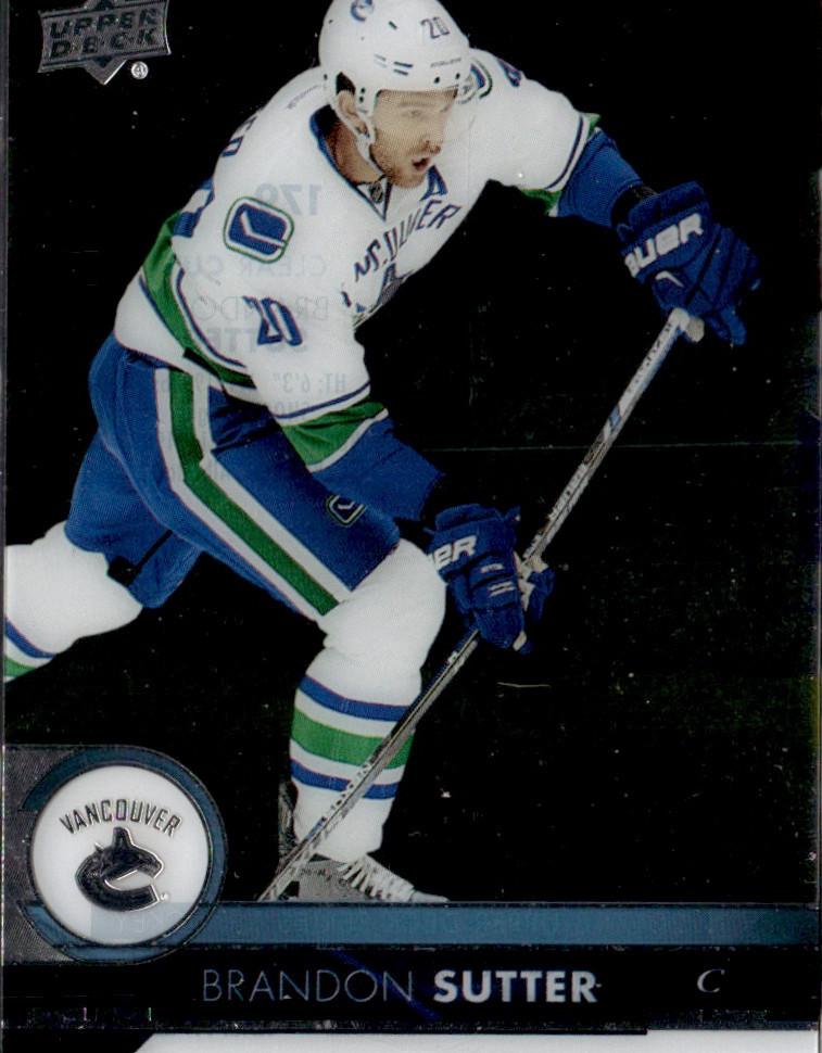 Brandon Sutter [Clear Cut] #179