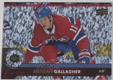 Brendan Gallagher [Gold Rainbow Foil] #347