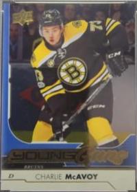 Charlie McAvoy [Silver Foil] #242