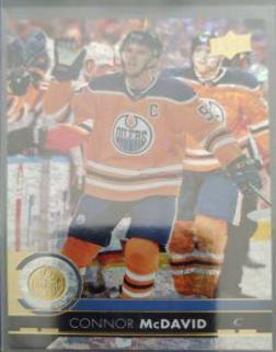 Connor McDavid [Gold Rainbow Foil] #320