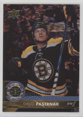 David Pastrnak [Gold Rainbow Foil] #265