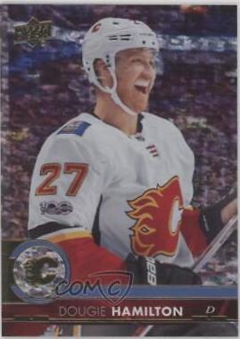 Dougie Hamilton [Gold Rainbow Foil] #277