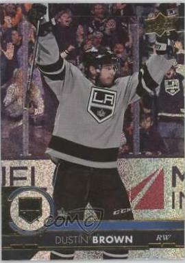 Dustin Brown [Gold Rainbow Foil] #89