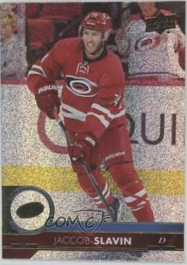Jaccob Slavin [Gold Rainbow Foil] #33