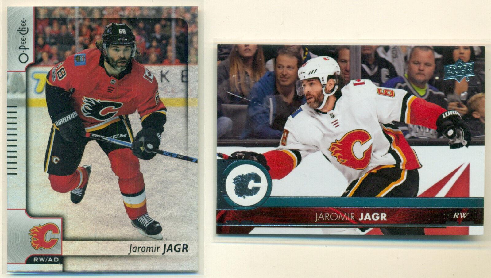Jaromir Jagr [Gold Rainbow Foil] #276