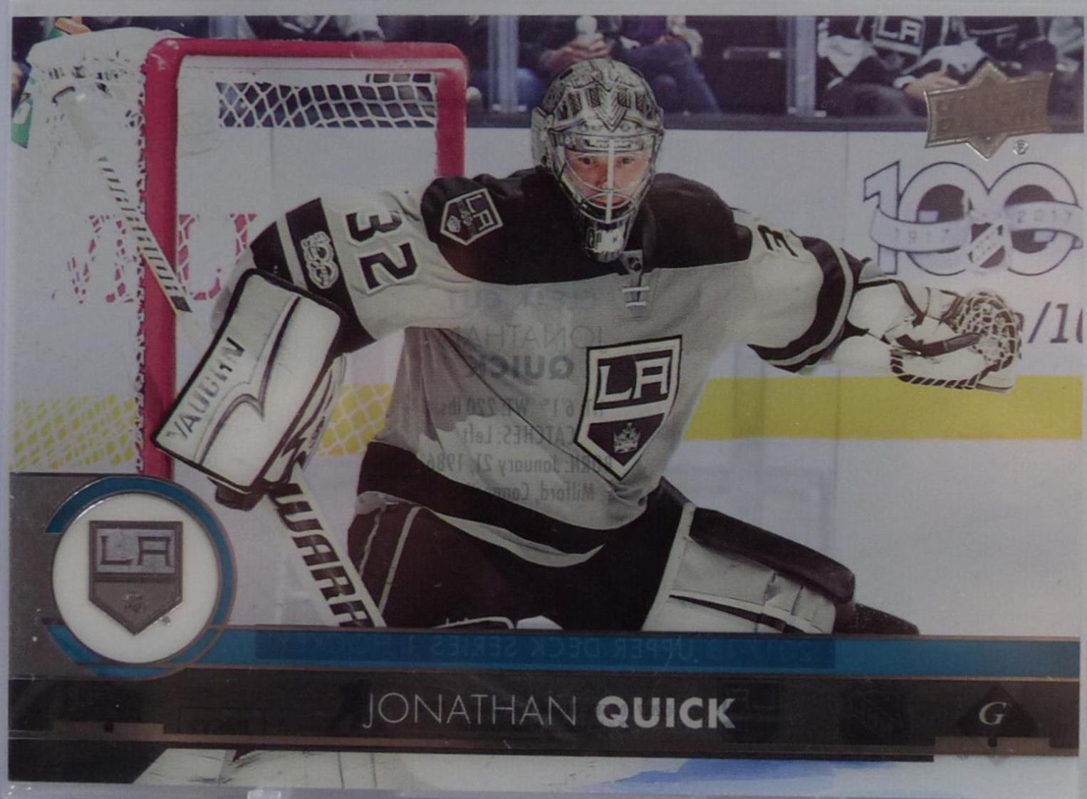 Jonathan Quick [Clear Cut] #90