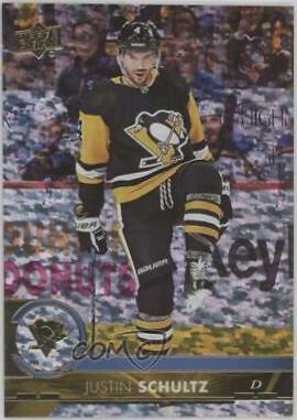Justin Schultz [Gold Rainbow Foil] #396