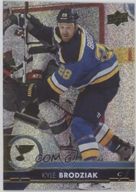 Kyle Brodziak [Gold Rainbow Foil] #161