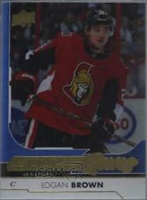 Logan Brown [Gold Rainbow Foil] #217