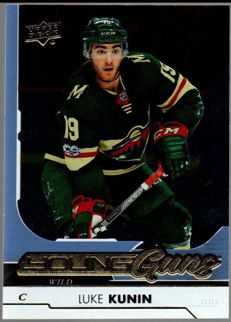 Luke Kunin [Gold Rainbow Foil] #490