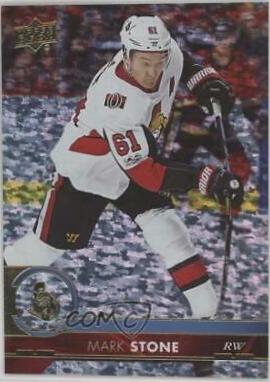 Mark Stone [Gold Rainbow Foil] #384