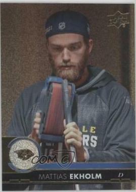 Mattias Ekholm [Gold Rainbow Foil] #110
