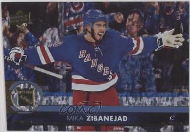 Mika Zibanejad [Gold Rainbow Foil] #373