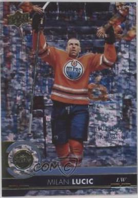 Milan Lucic [Gold Rainbow Foil] #325