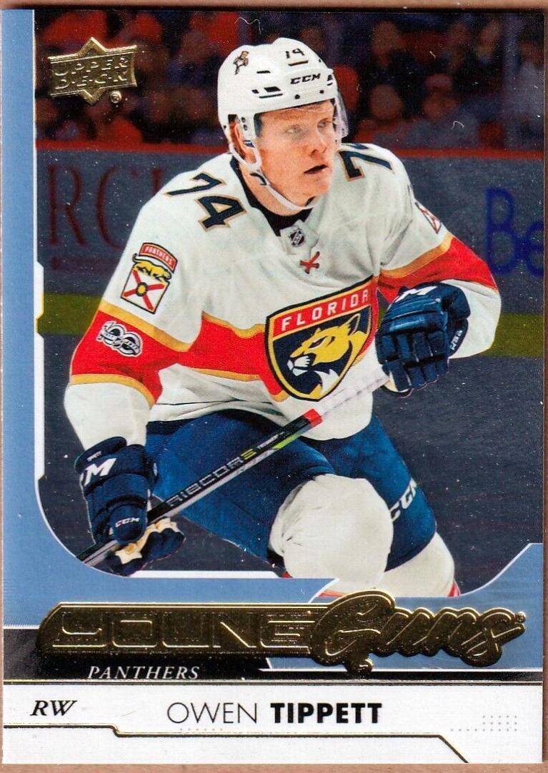 Owen Tippett [Gold Rainbow Foil] #469