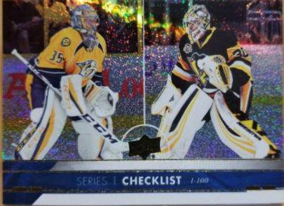 Pekka Rinne, Matt Murray [Gold Rainbow Foil] #199