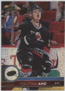 Sebastian Aho [Gold Rainbow Foil] #36