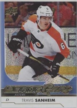 Travis Sanheim [Gold Rainbow Foil] #214