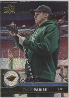 Zach Parise [Gold Rainbow Foil] #99