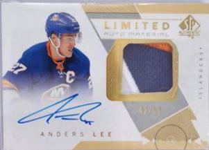 Anders Lee [Autograph Patch Limited] #94