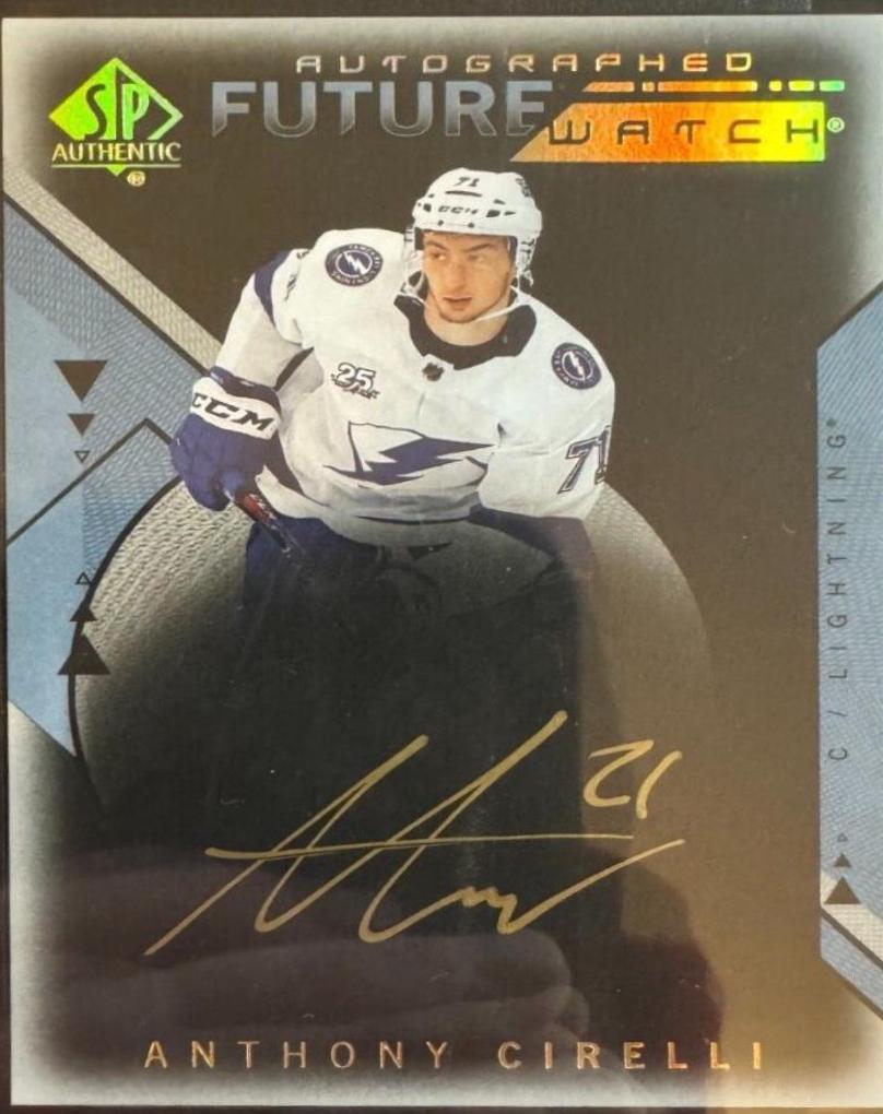 Anthony Cirelli [Autograph Black Gold Ink] #149