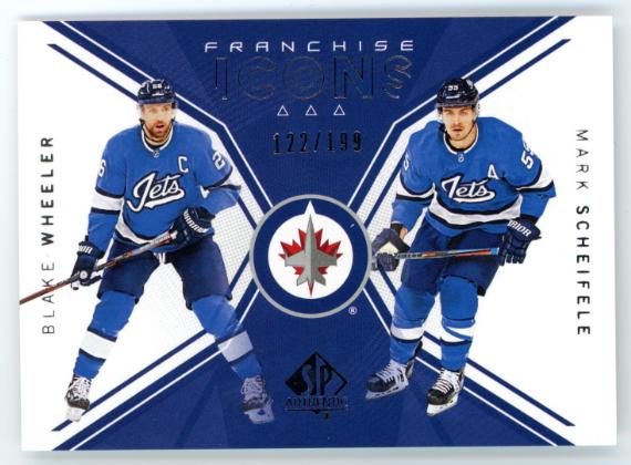 Blake Wheeler, Mark Scheifele #127