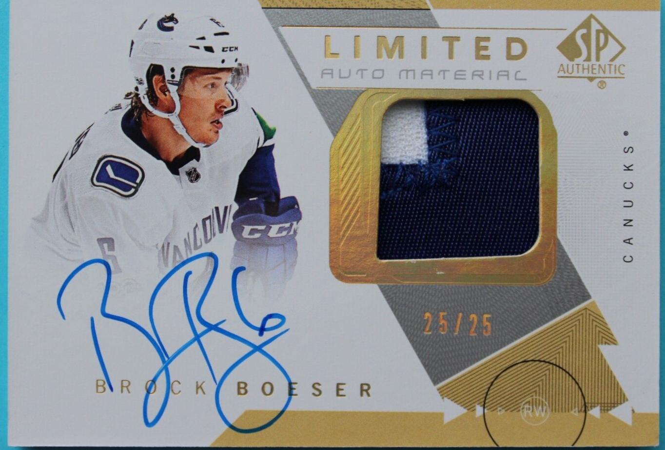 Brock Boeser [Autograph Patch Limited] #3