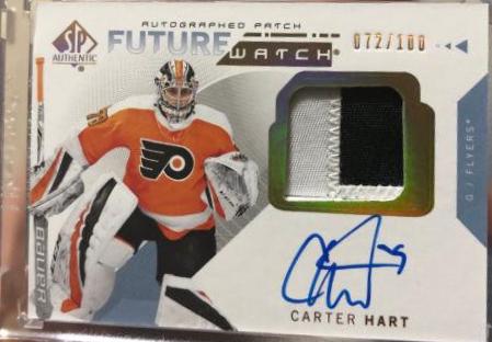 Carter Hart [Autograph Patch] #227