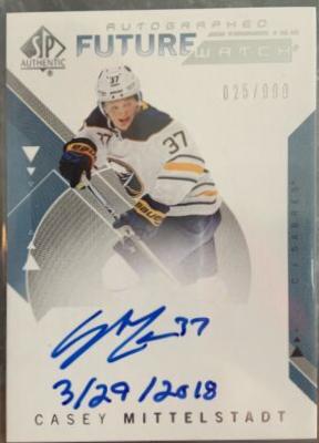 Casey Mittelstadt [Autograph Inscription] #148