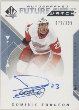 Dominic Turgeon [Autograph] #157