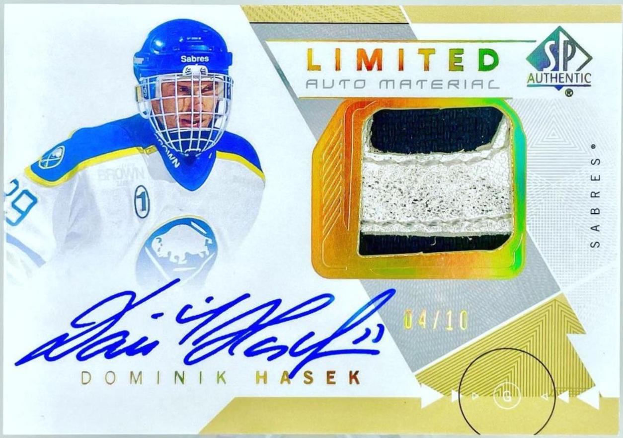 Dominik Hasek [Autograph Patch Limited] #95