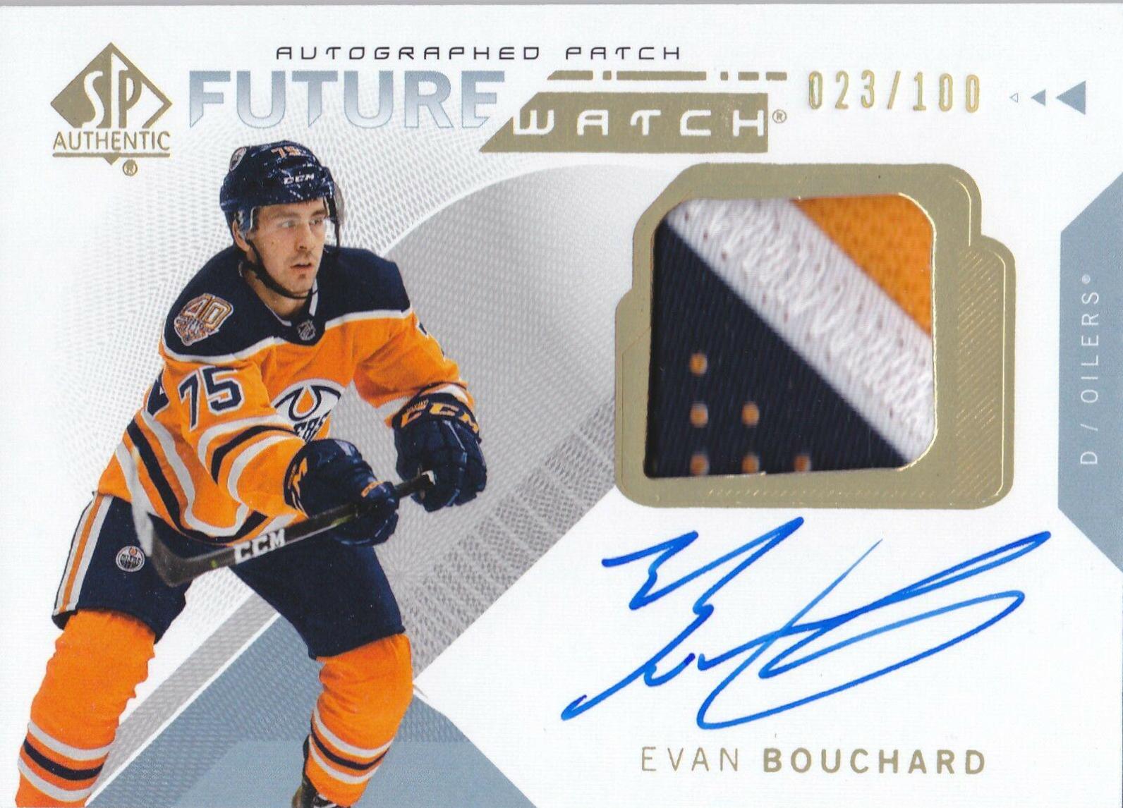 Evan Bouchard [Autograph Patch] #199