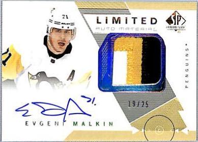 Evgeni Malkin [Autograph Patch Limited] #70