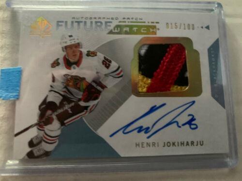 Henri Jokiharju [Autograph Patch] #193