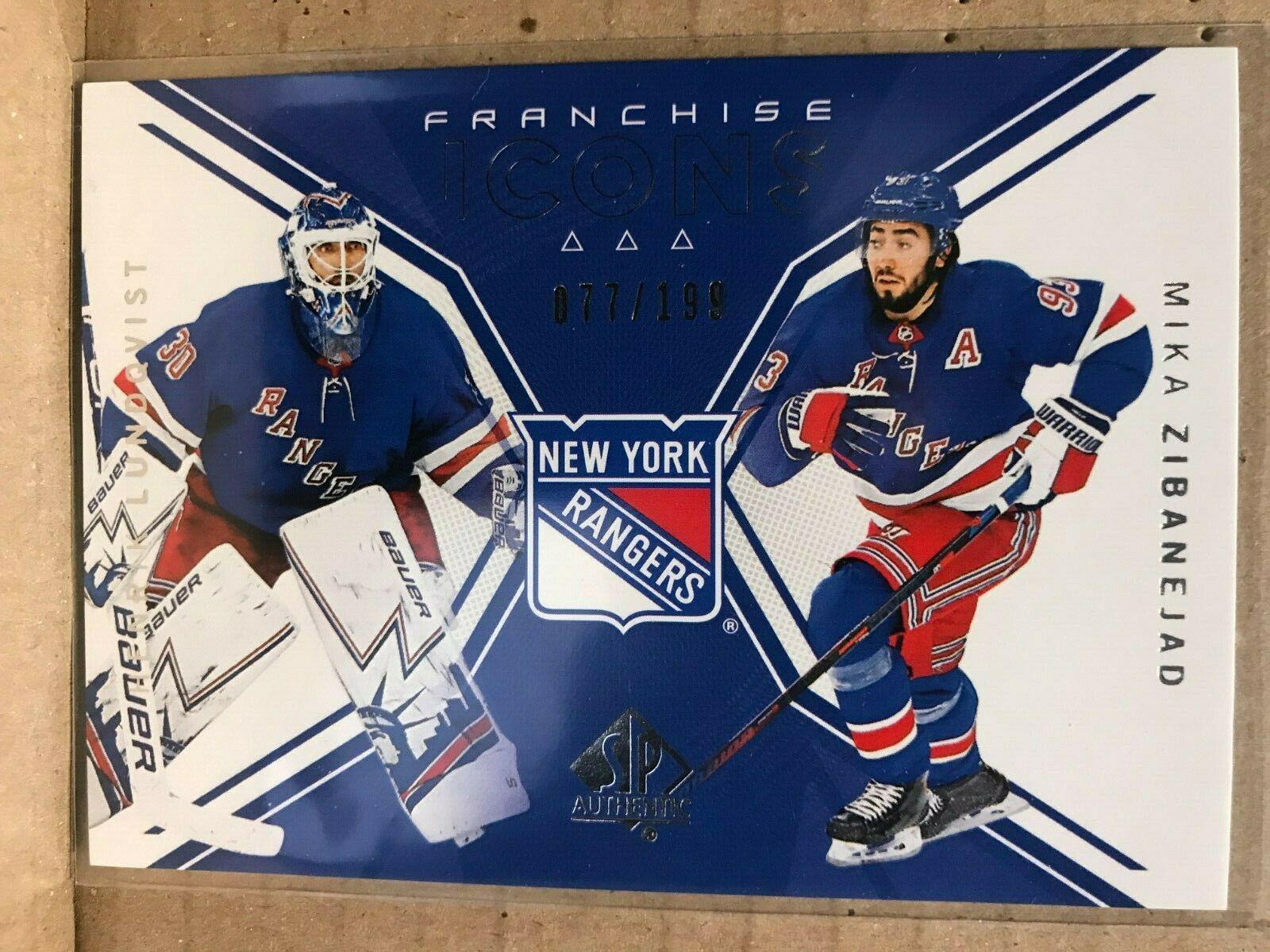 Henrik Lundqvist, Mika Zibanejad #128