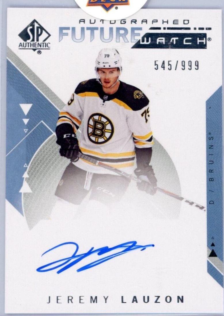Jeremy Lauzon [Autograph] #212