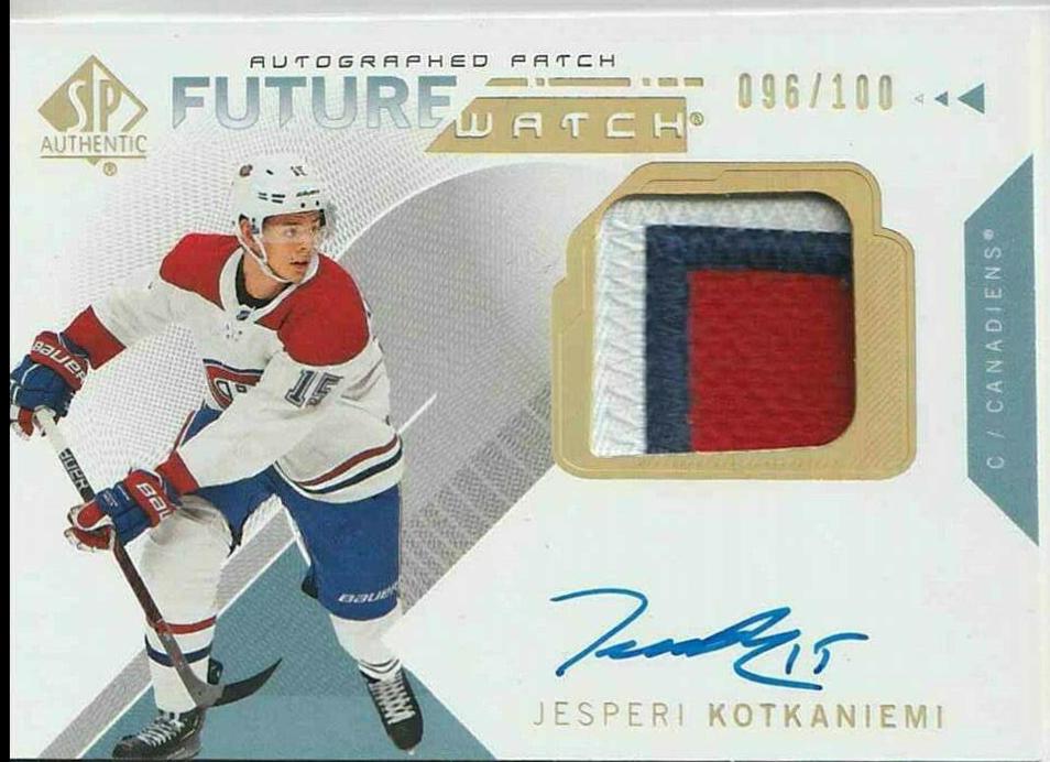 Jesperi Kotkaniemi [Autograph Patch] #190