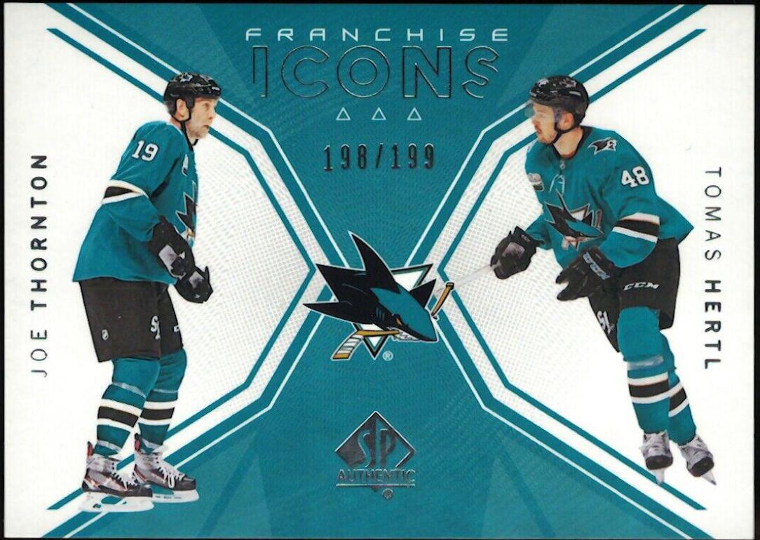 Joe Thornton, Tomas Hertl #126
